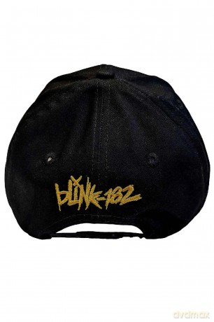 Blink-182: Unisex Baseball Cap: Yellow Six Arrow Smile (Black)