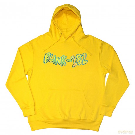 Blink-182: Unisex Pullover Hoodie: Crayon (Yellow) (Small)