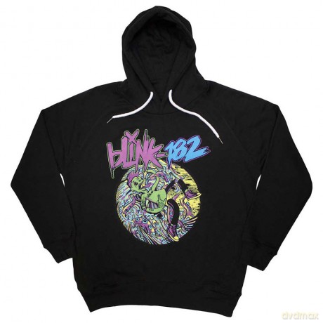 Blink-182: Unisex Pullover Hoodie: Overboard Event (Black) (X-Small)