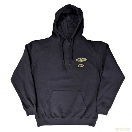 Blink-182: Unisex Pullover Hoodie: Roger Rabbit (Navy Blue) (Back Print) (X-Large)