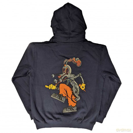 Blink-182: Unisex Pullover Hoodie: Roger Rabbit (Navy Blue) (Back Print) (X-Large)
