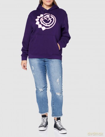 Blink-182: Unisex Pullover Hoodie: Six Arrow Smile (Purple) (X-Large)