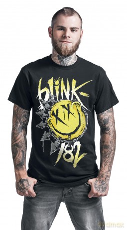 Blink 182: Blink-182 Unisex T-Shirt: Big Smile (Black) (X-Large)