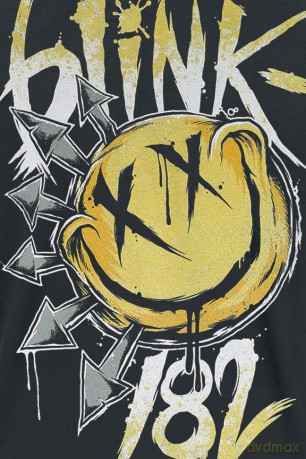 Blink 182: Blink-182 Unisex T-Shirt: Big Smile (Black) (X-Large)