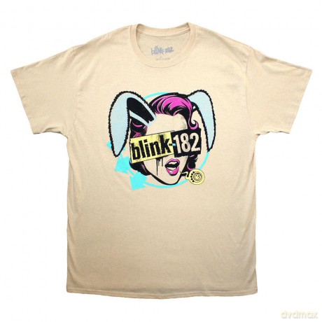Blink-182: Unisex T-Shirt: Blind Date (Sand) (Large)