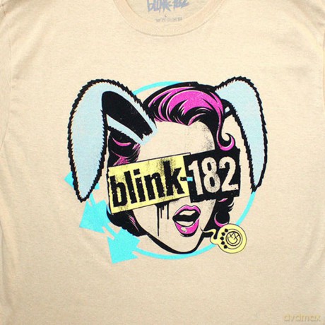 Blink-182: Unisex T-Shirt: Blind Date (Sand) (Large)