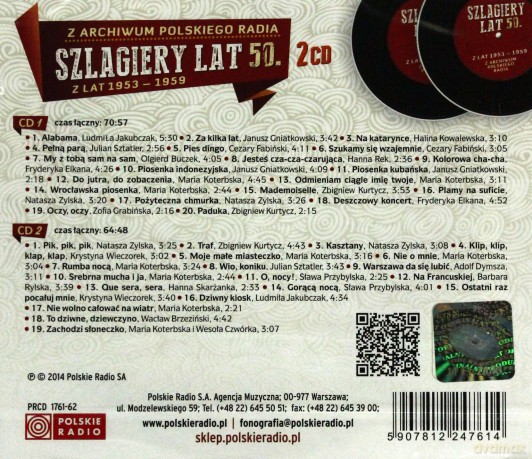 Z Archiwum Polskiego Radia (Szlagiery lat 50 - 1953-1959) [2CD]