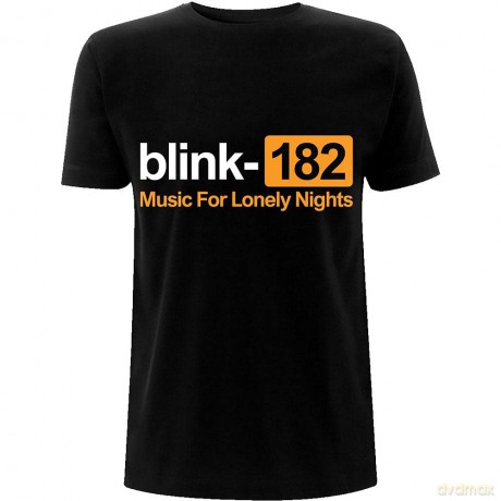 Blink 182: Blink-182 Unisex T-Shirt: Lonely Nights (Black) (Medium)