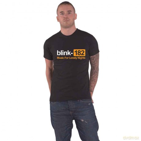 Blink 182: Blink-182 Unisex T-Shirt: Lonely Nights (Black) (X-Large)