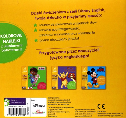 Ćwiczę i koloruję z Dosią (naklejki) [KSIĄŻKA]
