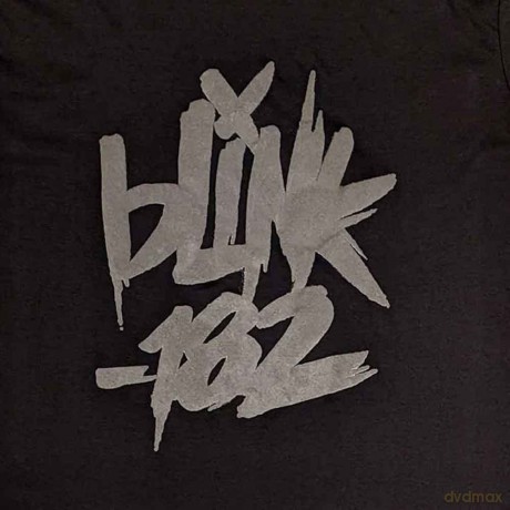 Blink-182: Unisex T-Shirt: Neon Logo (Black) (Hi-Build) (Medium)