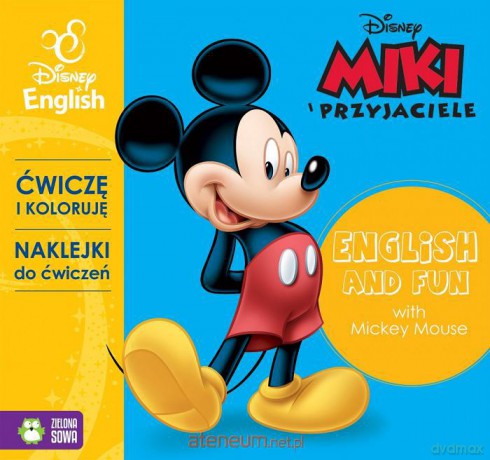 Ćwiczę i koloruję z Mikim (naklejki) [KSIĄŻKA]
