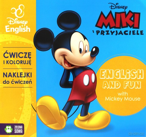 Ćwiczę i koloruję z Mikim (naklejki) [KSIĄŻKA]