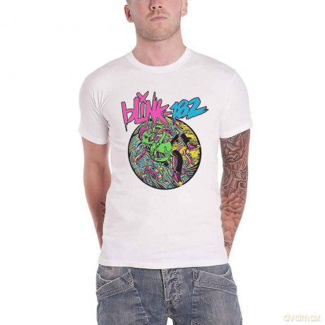 Blink-182: Unisex T-Shirt: Overboard Event (Black) (Small)