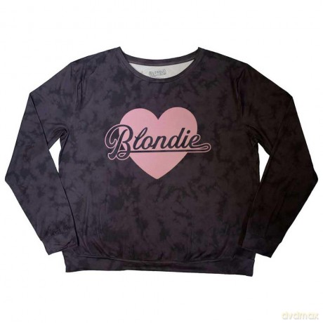 Blondie: Ladies Pyjamas: Heart Of Glass (Purple) (Large)