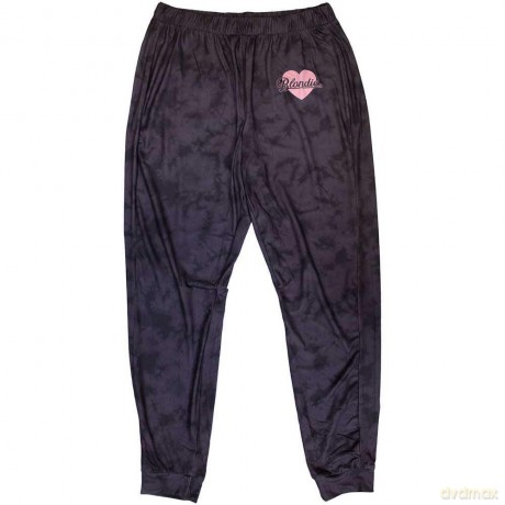 Blondie: Ladies Pyjamas: Heart Of Glass (Purple) (Large)