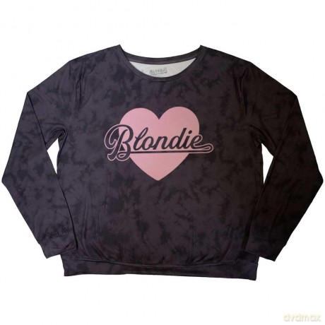 Blondie: Ladies Pyjamas: Heart Of Glass (Purple) (X-Small)