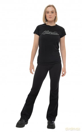 Blondie: Ladies Tee: Logo (Diamante) (Small)
