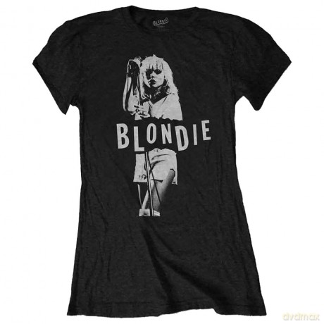 Blondie: Ladies Tee: Mic. Stand (Large)
