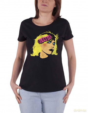 Blondie: Ladies Tee: Punk Logo (Small)