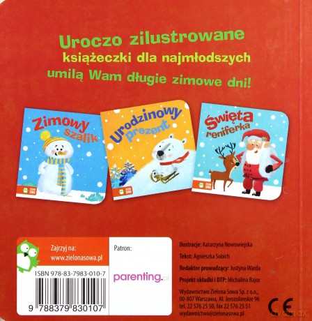Zimowe bajeczki. Pierwszy śnieg [KSIĄŻKA]