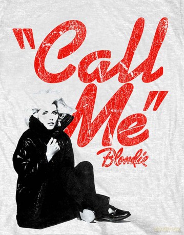 Blondie: Men's Tee: Call Me (XX-Large)