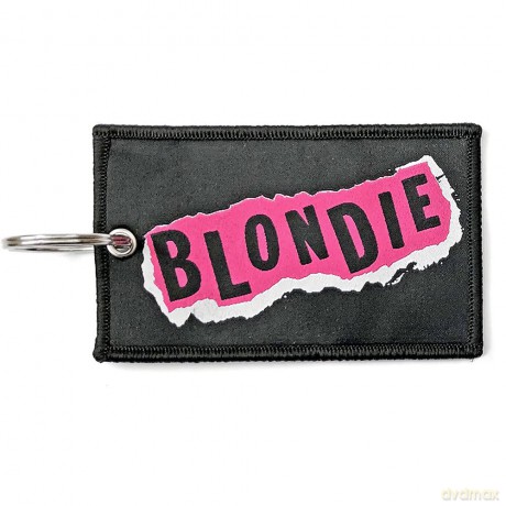 Blondie: Patch Keychain: Punk Logo (Double Sided)