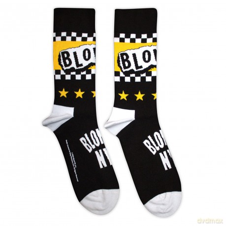 Blondie: Unisex Ankle Socks: NYC Logo (Black) (UK Size 7 - 11)