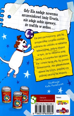 Mój niesforny szczeniak. Urwis gwiazdą - Holly Webb [KSIĄŻKA]
