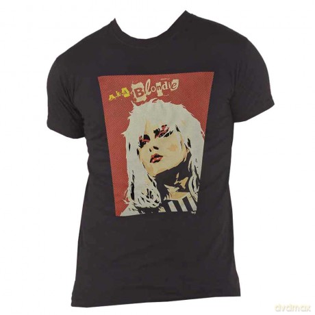 Blondie: Unisex T-Shirt: AKA Pop Art (Black) (X-Large)