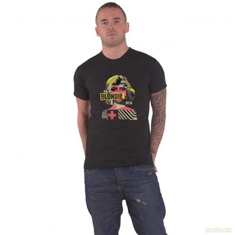 Blondie: Unisex T-Shirt: AKA/Methane (Black) (Large)