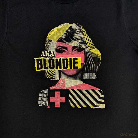 Blondie: Unisex T-Shirt: AKA/Methane (Black) (Large)
