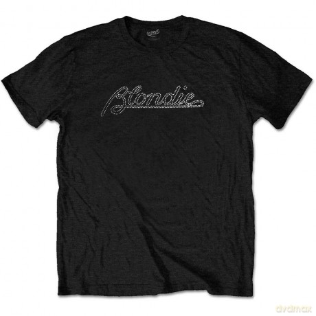Blondie: Unisex Tee: Logo (Diamante) (X-Large)