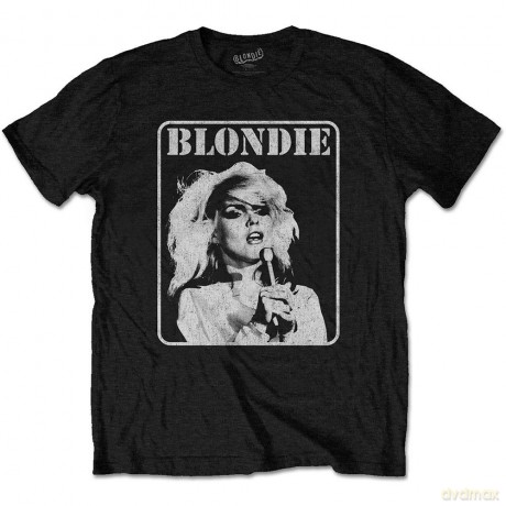 Blondie: Unisex Tee: Presente Poster (Medium)