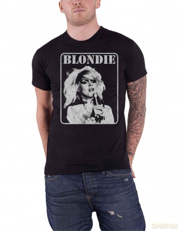 Blondie: Unisex Tee: Presente Poster (X-Large)