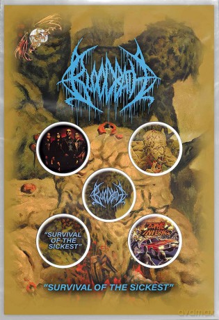 Bloodbath: Button Badge Pack: Survival Of The Sickest
