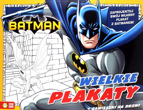 Wielkie kolorowanki. Batman [KSIĄŻKA]
