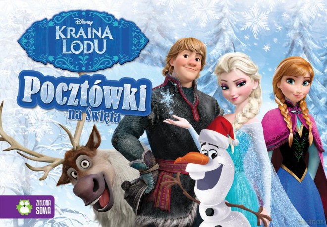 Kraina lodu. Pocztówki na święta [KSIĄŻKA]