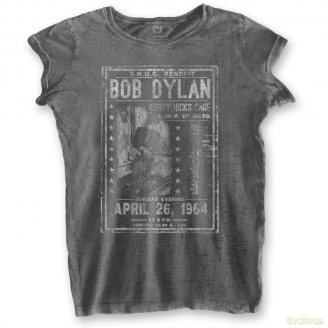 Bob Dylan: Ladies Fashion Tee: Curry Hicks Cage (Burn Out) (X-Large)