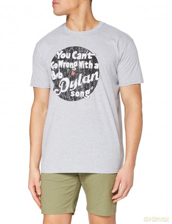 Bob Dylan: Men's Tee: You can't go wrong (Large)