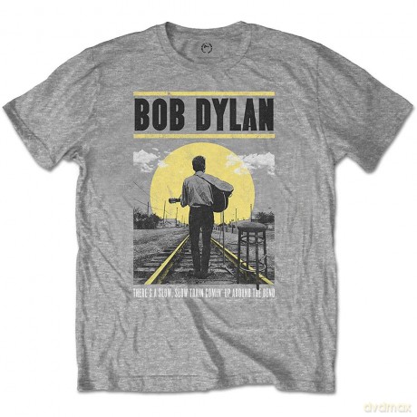 Bob Dylan: Unisex T-Shirt: Slow Train (Grey) (X-Small)