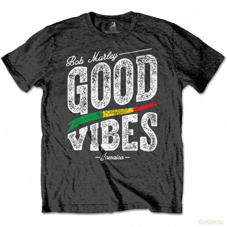 Bob Marley: Men's Tee: Good Vibes (Small)