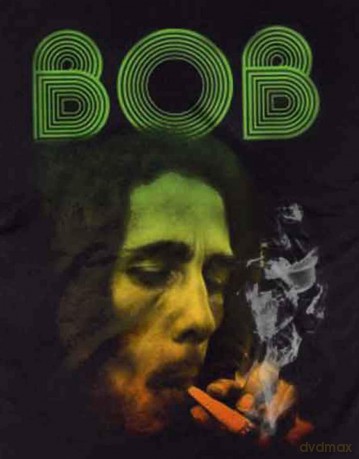 Bob Marley: Men's Tee: Smoking Da Erb (Medium)
