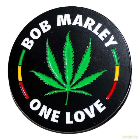 Bob Marley: Pin Badge: Leaf