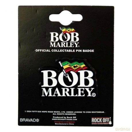 Bob Marley: Pin Badge: Logo