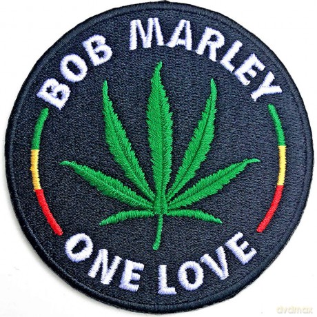 Bob Marley: Standard Patch: Leaf