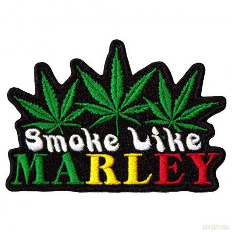 Bob Marley: Standard Patch: Smoke Like