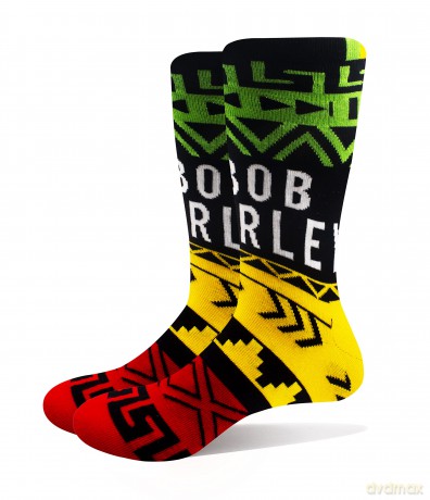 Bob Marley: Unisex Ankle Socks: Press Play (Black) (UK Size 7 - 11)