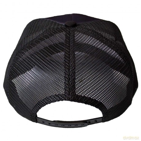 Bob Marley: Unisex Mesh Back Cap: Logo & Face (Black)