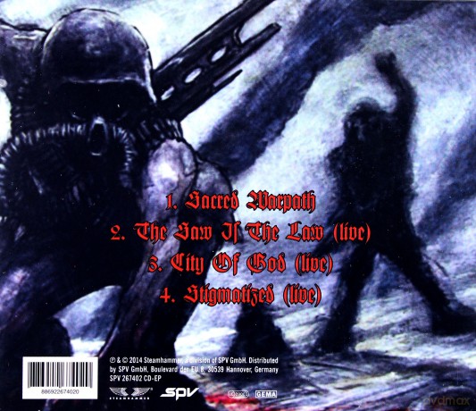 Sodom: Sacred Warpath [CD]